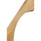 Ekena Millwork 6"W x 8"D x 12"H Westlake Rough Sawn Knee Brace, Western Red Cedar BRC06X08X12WTL00RWR - alternate 3